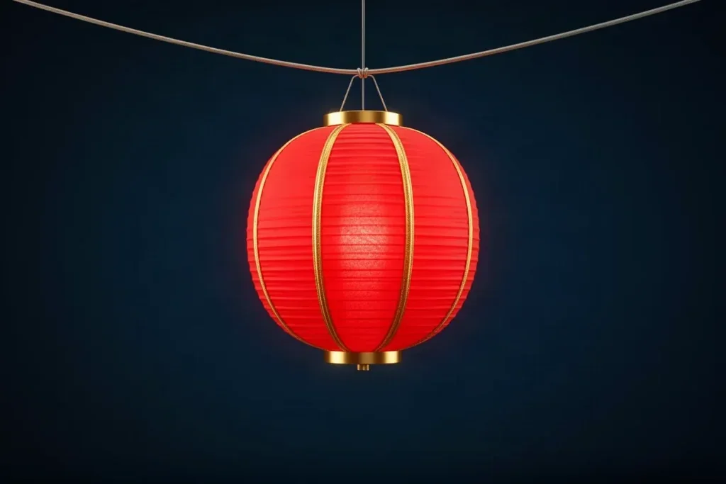 Ảnh minh hoạ đèn lồng giấy đỏ cho mục tổng quan đá gà NEW88